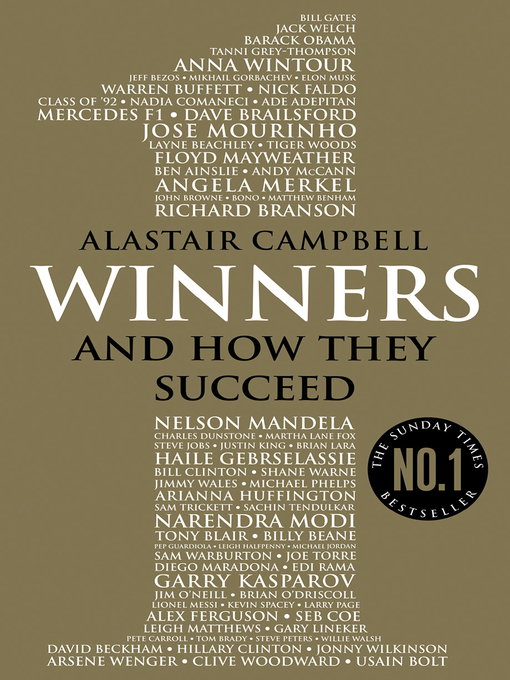 Title details for Winners by Alastair Campbell - Wait list